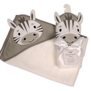 Buy Baby 3D Terry Hooded Towel Zebra Online In Uk