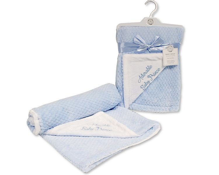 Buy Baby Boys 2 Layer Waffle Wrap Online In Uk