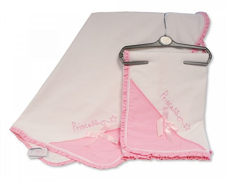 Buy Baby Check Lace Wrap With Bow Princess Online In Uk