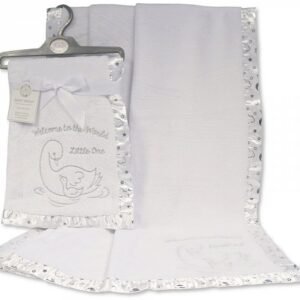 Buy Baby Christening Wrap Welcome To The World Little One In Uk