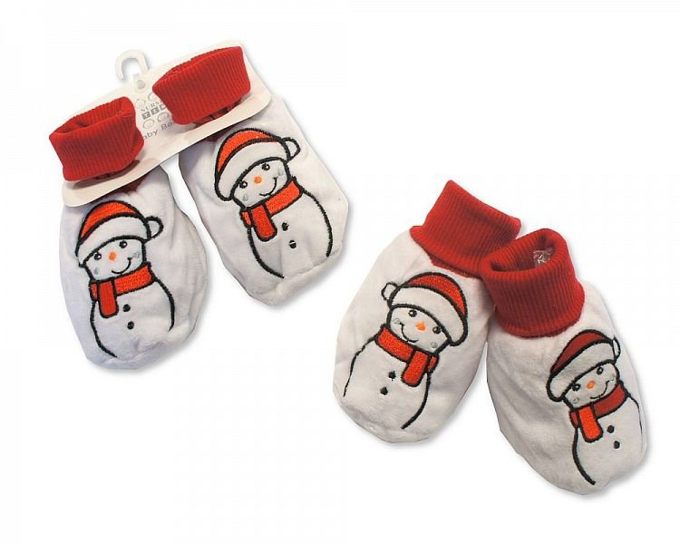 Buy Baby Christmas Booties Snowman Online In Uk
