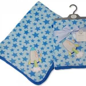 Buy Baby Coral Fleece Wrap Online In Space Ship