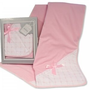 Buy Baby Cotton Lace Wrap With Bow In Box Online In Uk