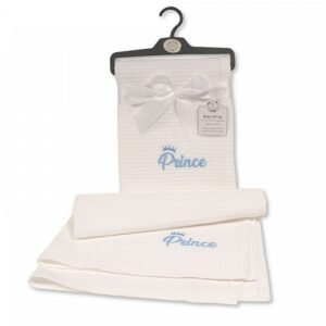 Buy Baby Cotton Waffle Wrap Prince Online In Uk