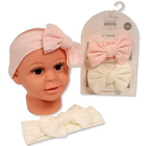 Baby Girls 2 Headbands Set