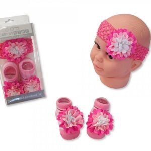 Buy Baby Girls Socks And Headband Set Online