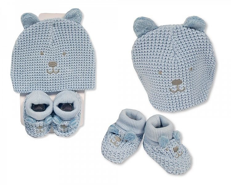 Buy Baby Hat And Booties Set Online In Uk