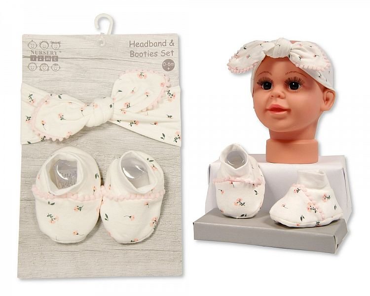 Buy Baby Headband And Booties Set Online In Uk