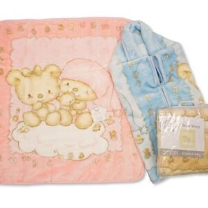 Buy Baby Hooded Fleece Printed Wrap Online