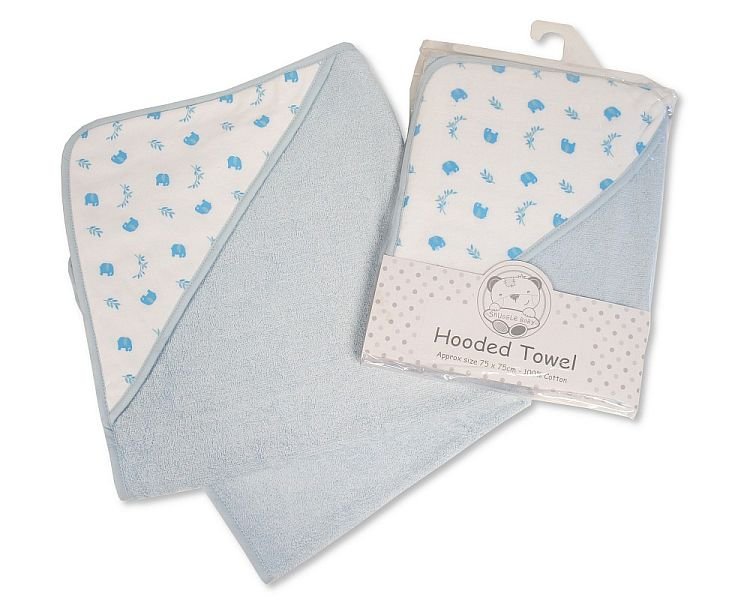 Buy Baby Hooded Towel Elephant Leaves Online