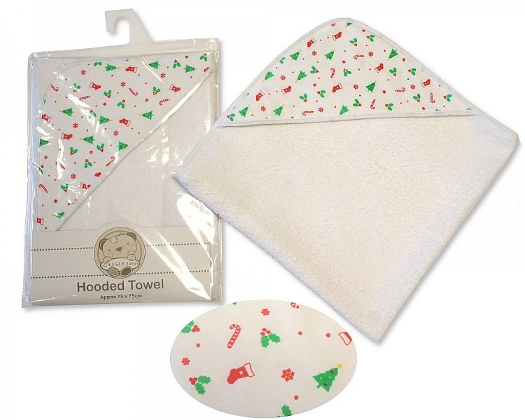 Buy Baby Hooded Towel Xmas Online In Uk