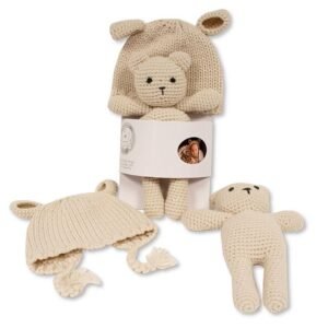 Buy Baby Knitted Doll And Hat Set Online In Uk
