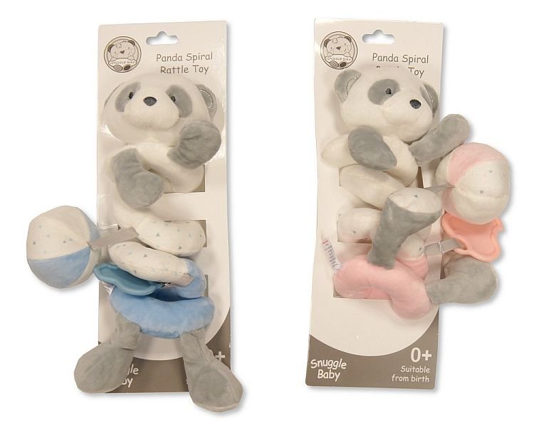 Buy Baby Panda Spiral Activity Toy With Rattle And Teethers