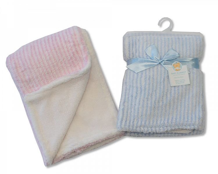 Buy Baby Pram Blanket Stripes Online In Uk
