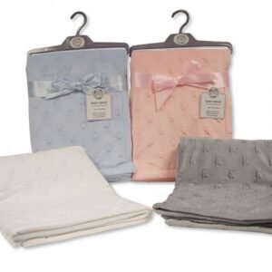 Buy Baby Star Embossed Velour Wrap Online In Uk