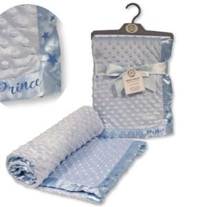 Buy Baby Velour Bubble Wrap With Satin Trim Prince In Uk
