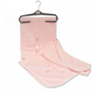 Buy Baby Wrap With Lace Ribbon And Bow Online In Uk