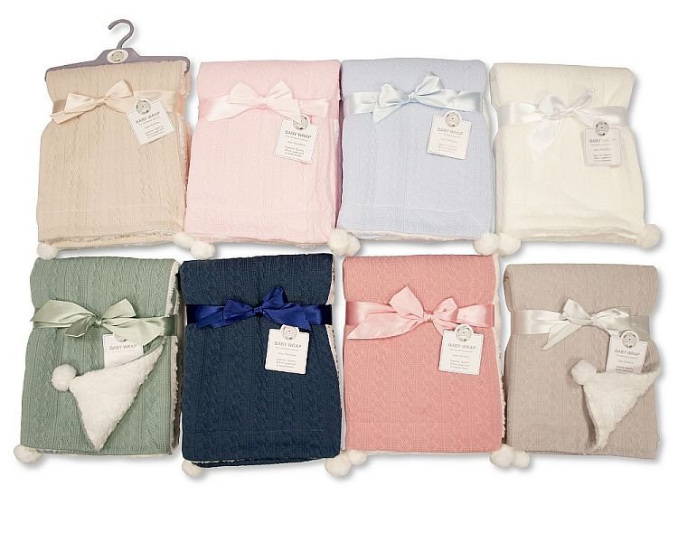 Buy Baby Wrap With Pom Pom Online In Uk