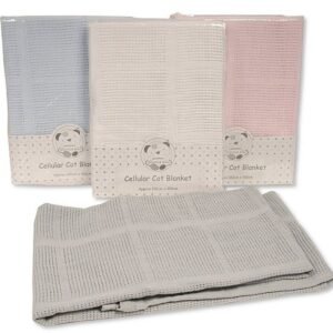 Buy Cotton Cellular Cot Blanket Online In Uk