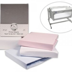 Buy Cotton Crib Sheets Fitted 2 Pack Baby Sheet Online