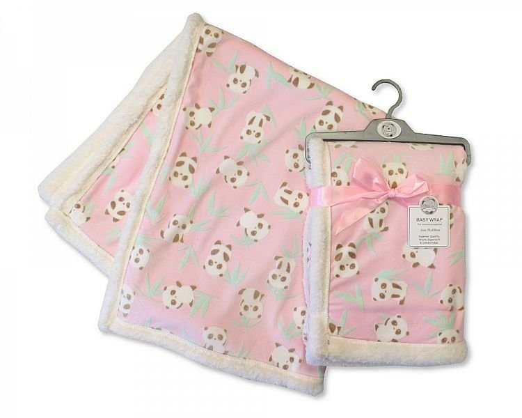 Buy Printed Baby Wrap Pink Online For Panda
