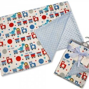 Baby Boys Reversible Wrap - Baby Train