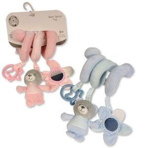 Baby Bear Spiral Toy with Teether