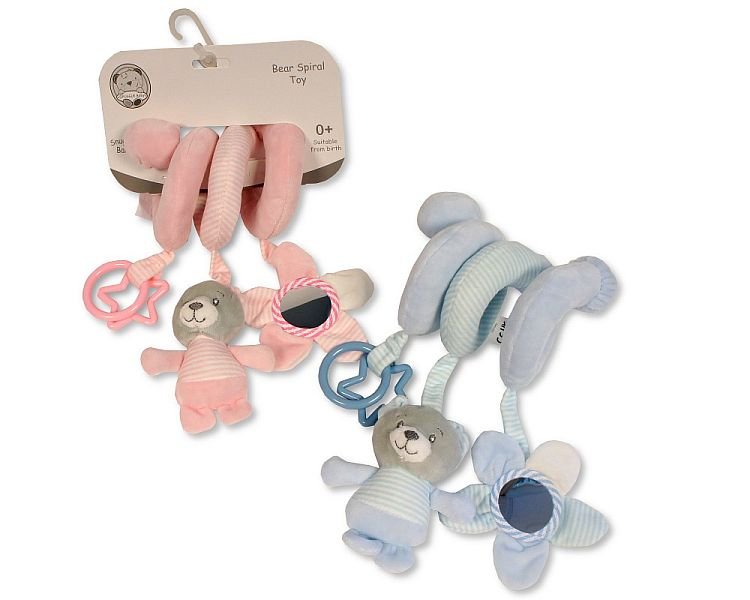 Baby Bear Spiral Toy with Teether