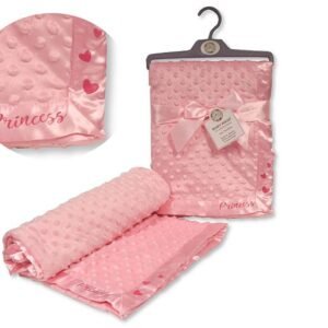 Shop Baby Velour Bubble Wrap With Satin Trim Princess In Uk